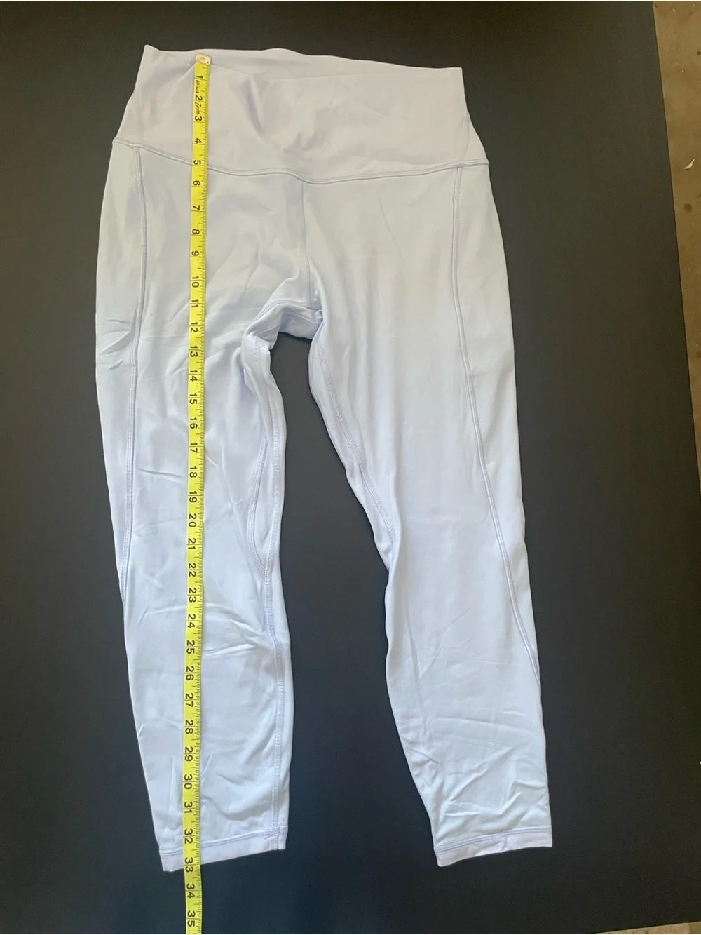 Women’s Light Blue High-Waist Active Lulumelon Leggings